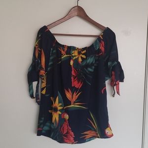 Off the shoulder blouse